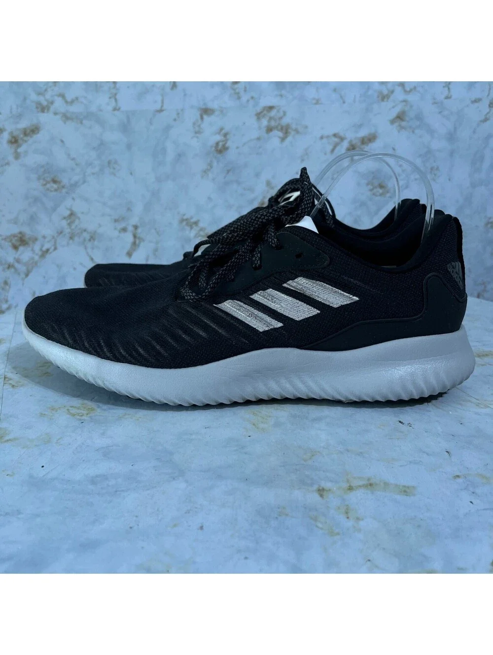 Adidas Alphabounce RC Men's Size 12 Running Shoes Black Gray Athletic Sneakers